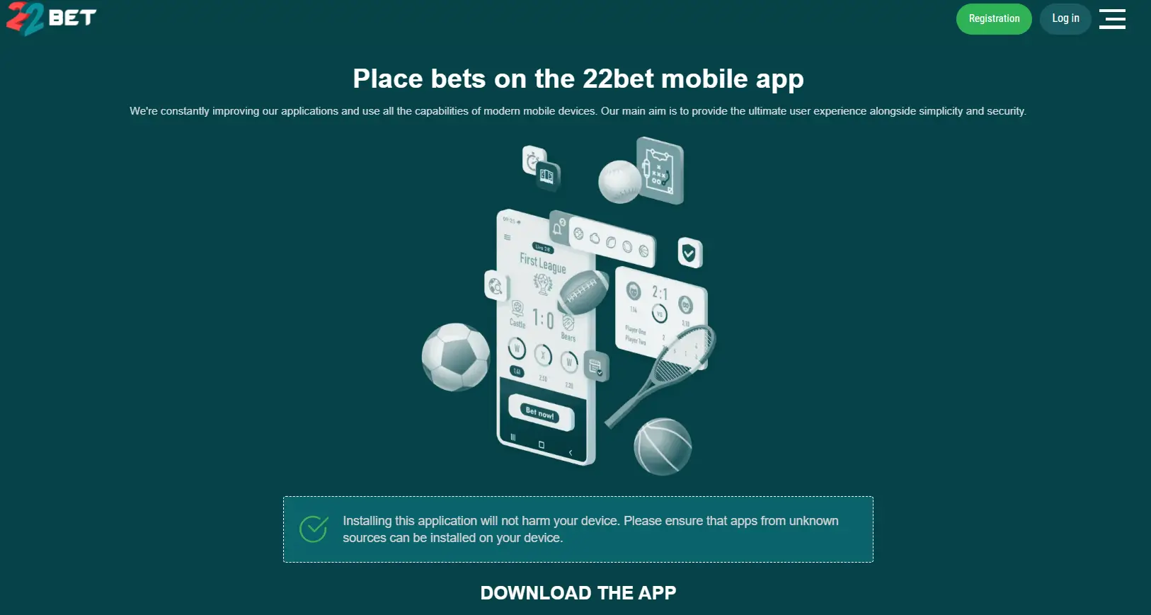 22bet Download App 22bet Download App